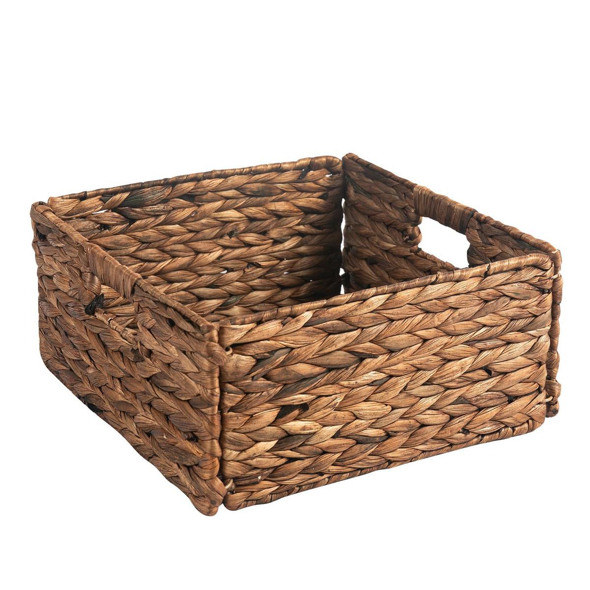 AUFBEWAHRUNGSKÖRBE LANZI 2er-Set braun - Braun, Naturmaterialen (32/15/32cm) - IDIMEX