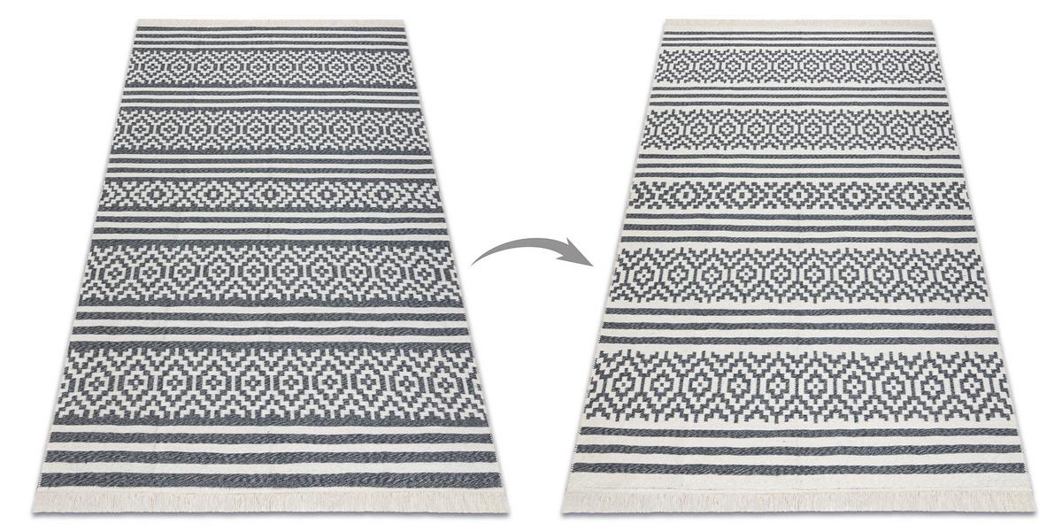 TEPPICH TWIN 120/170 cm - Anthrazit, Textil (120/170cm) - rugsX