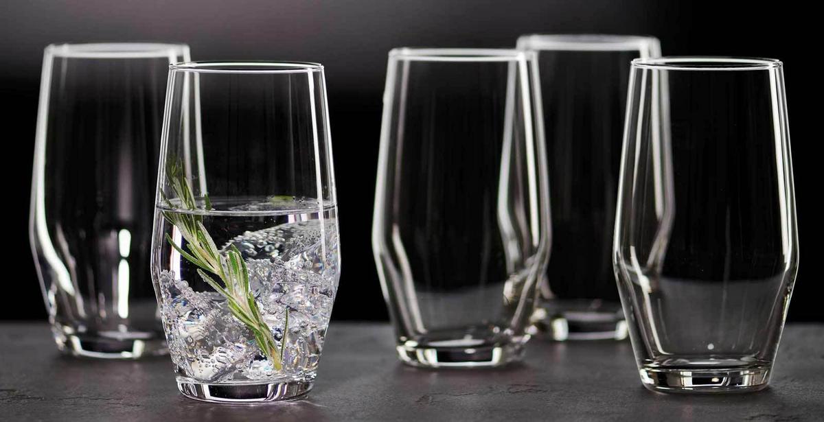 LONGDRINKGLÄSER Salsa transparent 370 ml 6er Set - Transparent, Glas (0.37L) - Ritzenhoff Breker