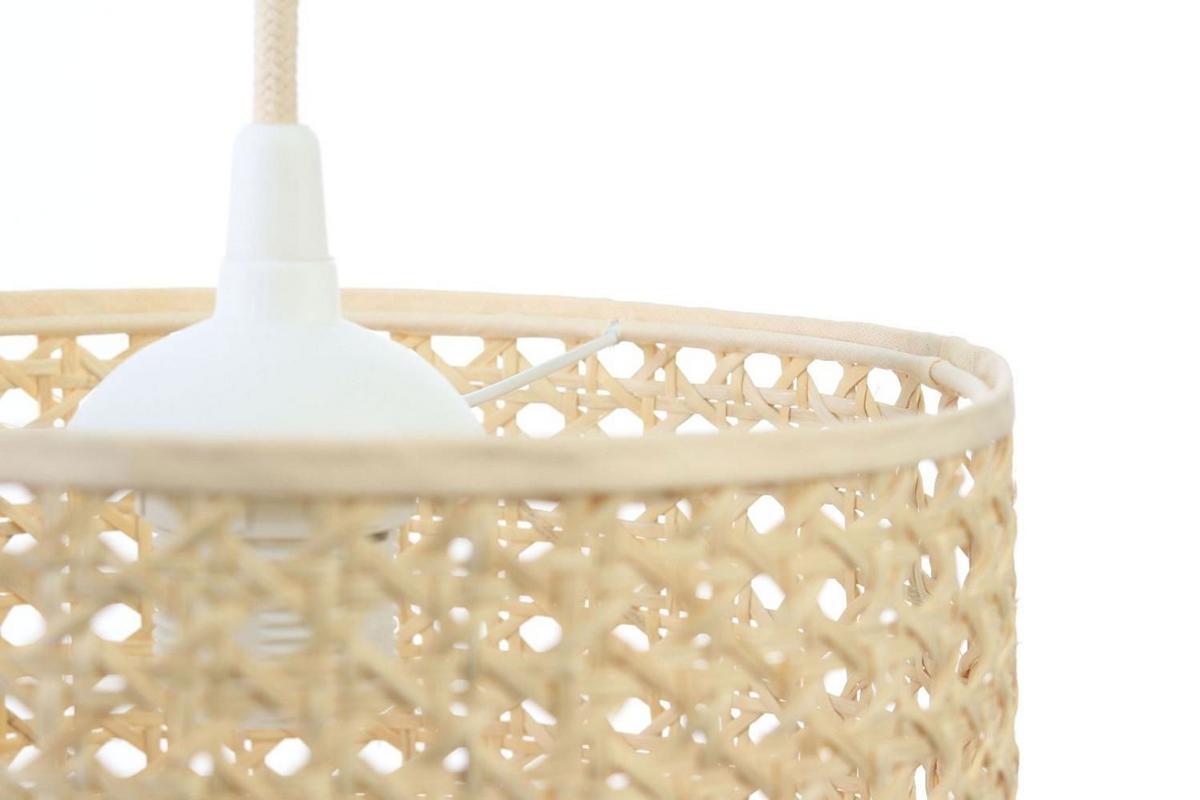 HÄNGELEUCHTE Beige 25/42 cm - Beige, Kunststoff (25/1/42cm) - ONZENO