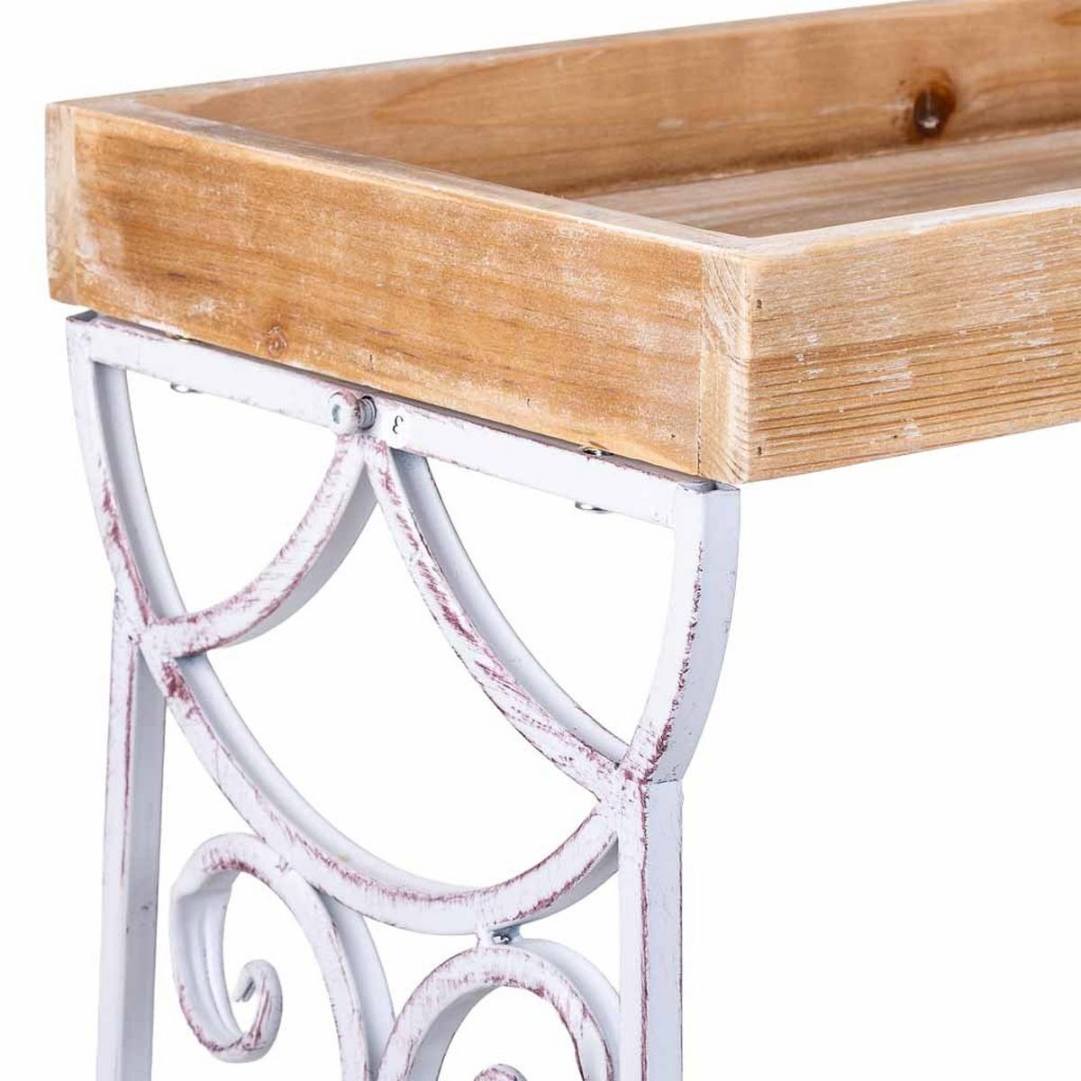 KONSOLENTISCH, grau, 71x31x70cm - Grau, Holz (31/71/70cm) - Wanderlust