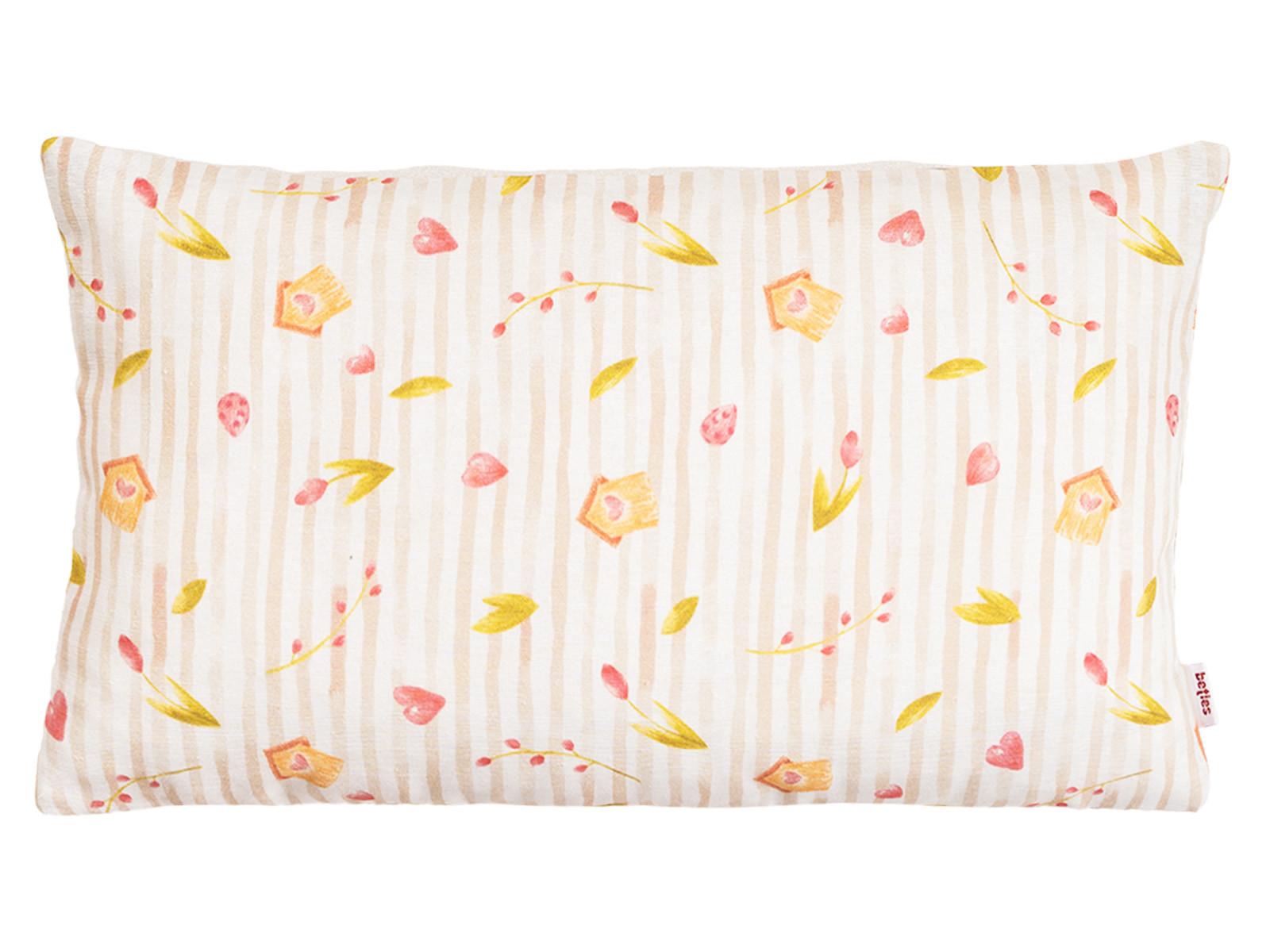 KISSENHÜLLE Piep 30/50 cm - Taupe/Beige, Textil (30/50cm) - beties Heimtextil