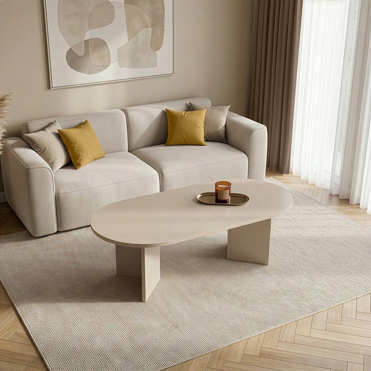 COUCHTISCH - iris 119/60/39,8 cm - Kaschmir, Holzwerkstoff (65/60/39.8cm) - Calicosy