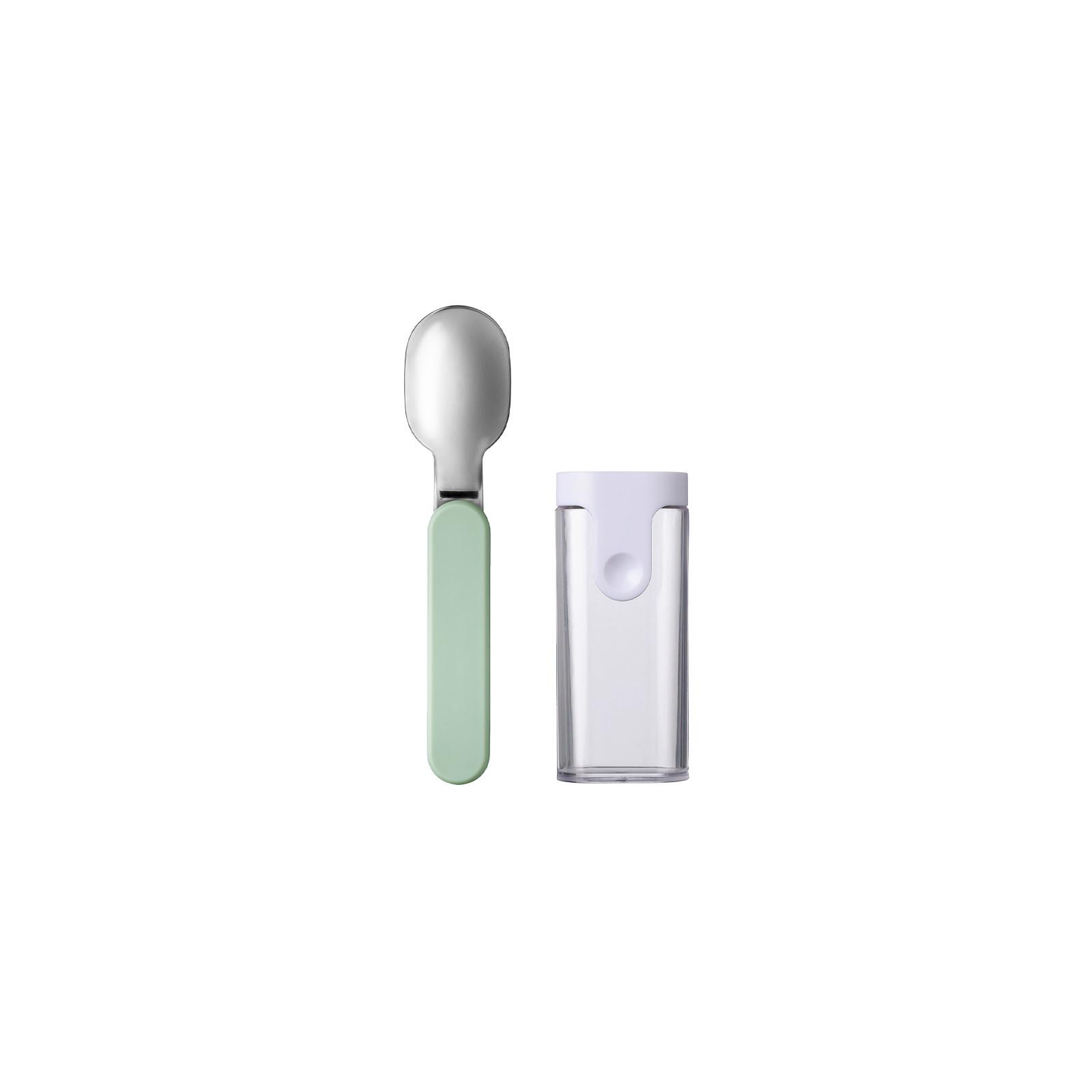 FALTBARER LÖFFEL Ellipse Nordic Sage - Mintgrün, Kunststoff/Metall - Mepal
