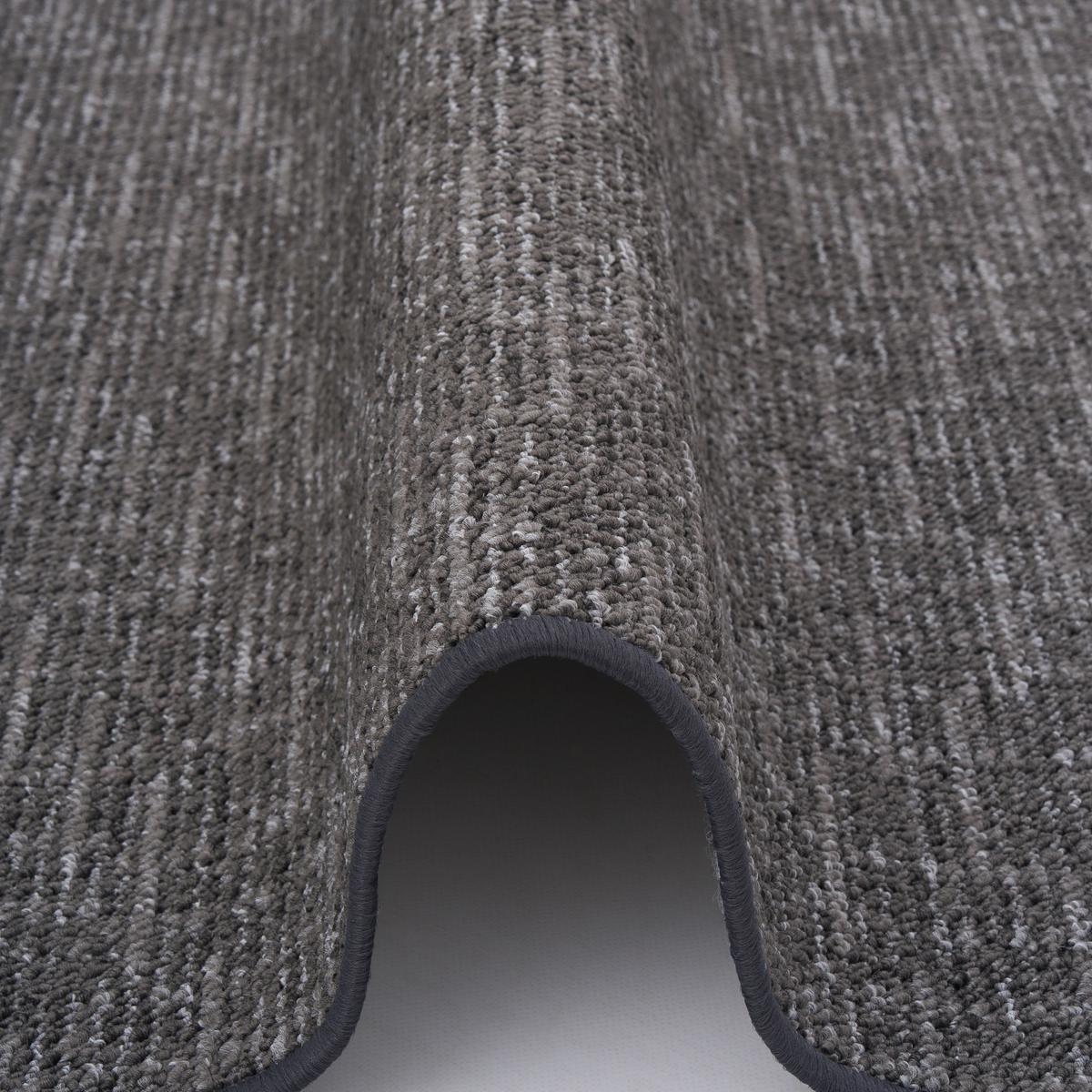 SCHLINGEN DESIGNER TEPPICH NIVA - Anthrazit, Textil (80/200cm) - Snapstyle