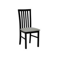 STUHL Milano I, Holzfarbe: Schwarz - Schwarz/Grau, Holz (43/93/40cm) - MIRJAN24