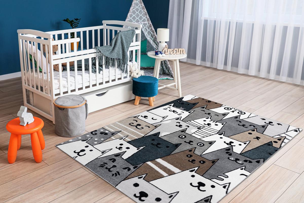 TEPPICH Fun 140/190 cm - Multicolor, Textil (140/190cm) - rugsX