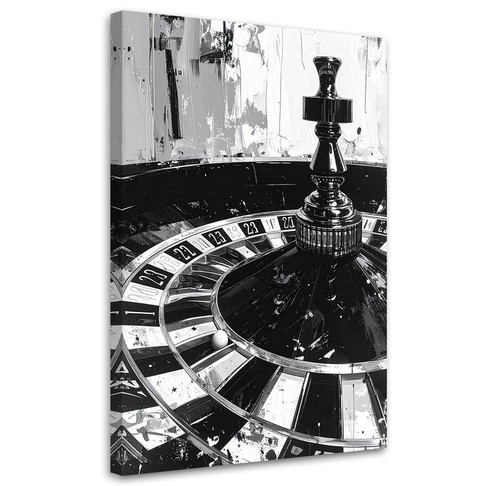 LEINWANDBILD Popkultur 70x100cm - Schwarz, Textil (70/100cm) - Feeby