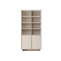 STANDREGAL Yasumi R98 - Kaschmir/Schwarz, Holzwerkstoff/Kunststoff (98/201/39cm) - MIRJAN24