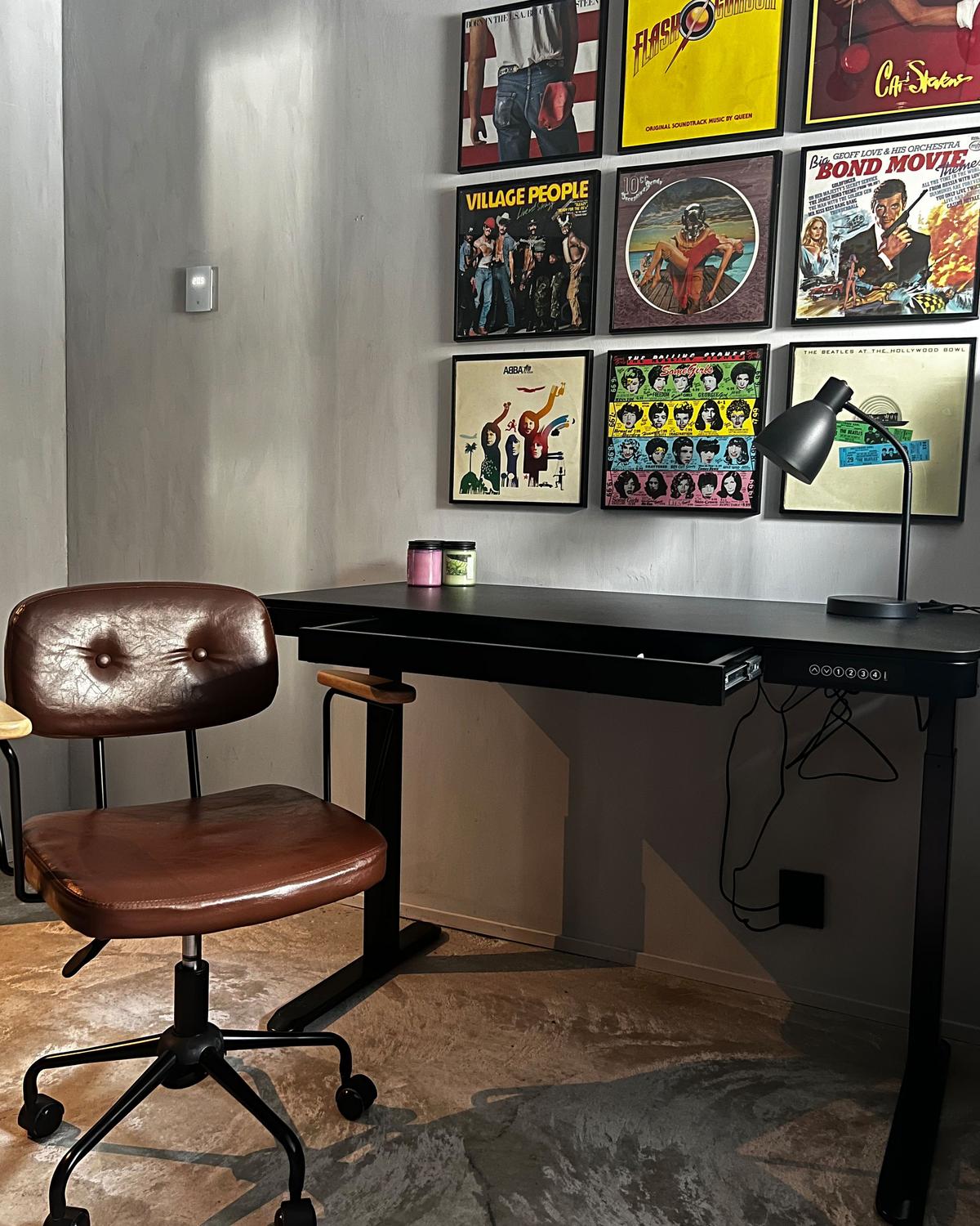 BÜROSTUHL Kunstleder Braun Algerita - Braun, Textil/Metall (62/77/62cm) - Beliani