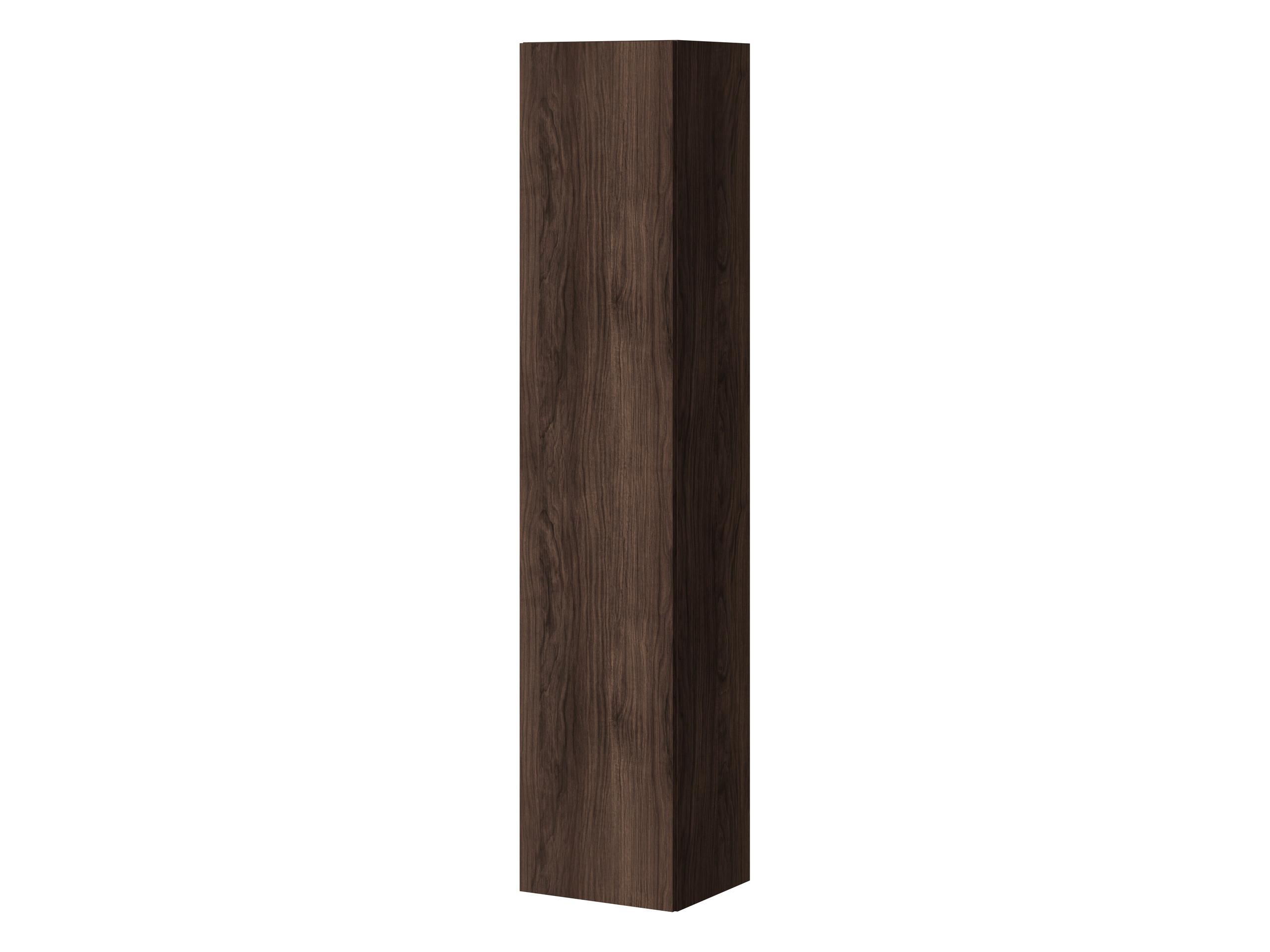 HOCHSCHRANK Govi - Nussbaumfarben, Holzwerkstoff (35/168/32cm) - MIRJAN24
