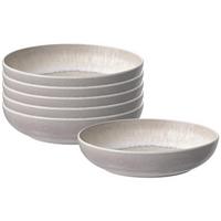 PASTASCHALEN Perlemor Sand beige ø 22,2 cm 6er Set - Beige, Keramik (22.2cm) - like.Villeroy & Boch