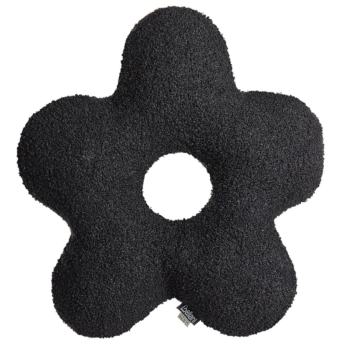 DEKOKISSEN 2er-Set Schwarz 40/40 cm Camponula - Schwarz, Kunststoff (40/40cm) - Beliani