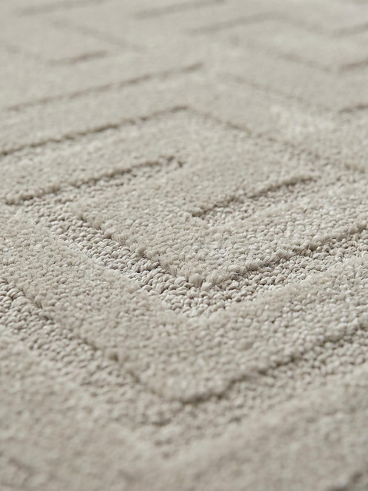 TEPPICHLÄUFER Geometrisch MUOTA Polypropylen Beige 80 x 150 cm - Beige, Textil (80/150cm) - KADIMA DESIGN