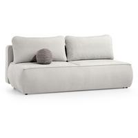 SCHLAFSOFA Darling 2-Sitzer, mit Bettkasten, Beige - Beige, Textil (210/92/100cm) - Beautysofa