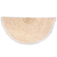 NATURFASERTEPPICH braun handgewebt 100x50x1 cm - Naturfarben, Naturmaterialien (100/50cm) - Wanderlust