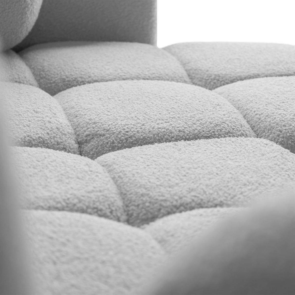 AUSZIEHBARES Ecksofa GAMMA mit Schlaffunktion Quelle 83 - Grau, Textil (217/145cm) - Lookway