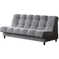 3-SITZER SOFA Simon hellgrau - Hellgrau, Textil (195/88/88cm) - Beautysofa