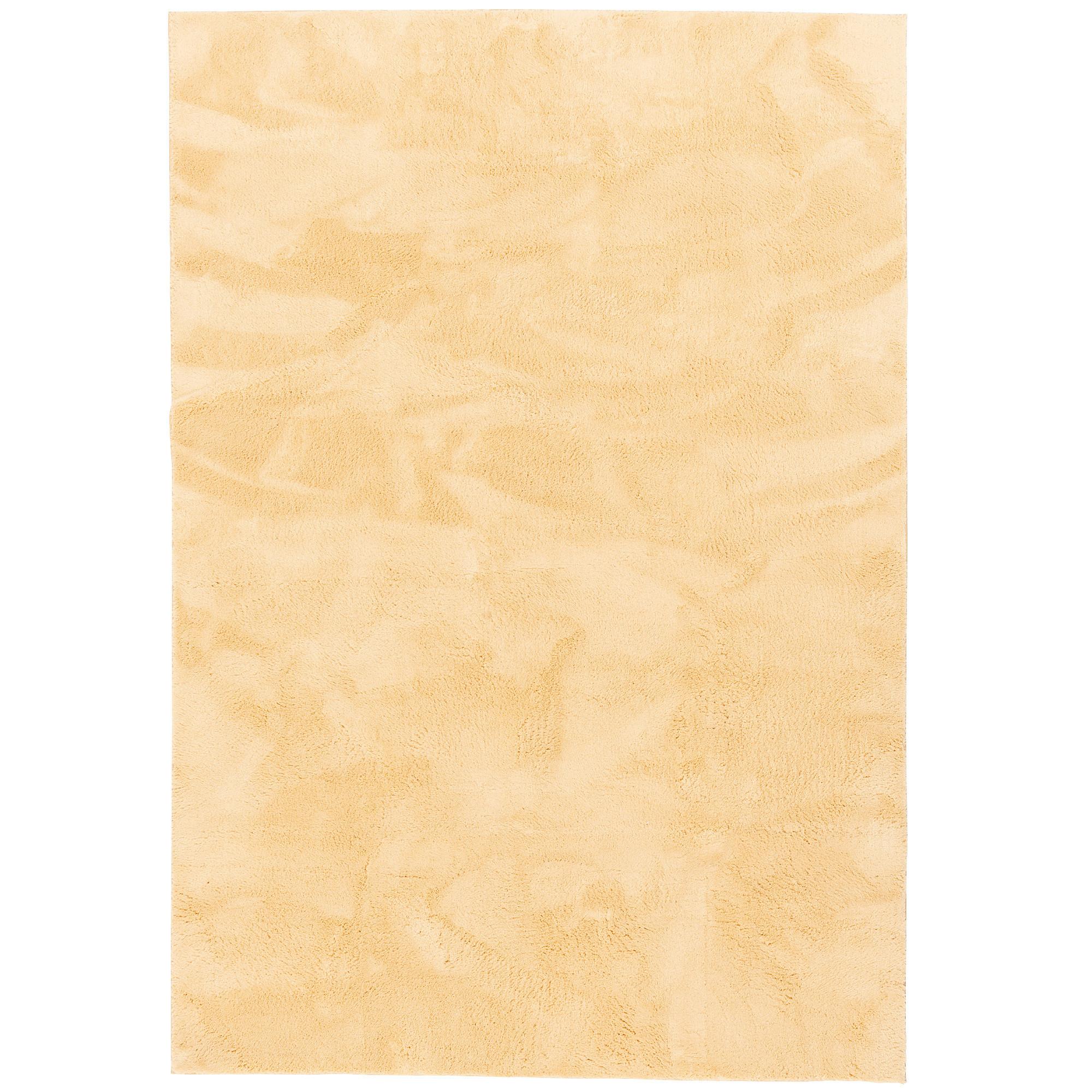 KINDER SUPER SOFT FELLTEPPICH PEARL KIDS - Gelb, Textil (120/170cm) - Pergamon