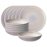 TAFELSERVICE Perlemor Sand beige 12-tlg. - Beige, Keramik (2/2/2cm) - like.Villeroy & Boch