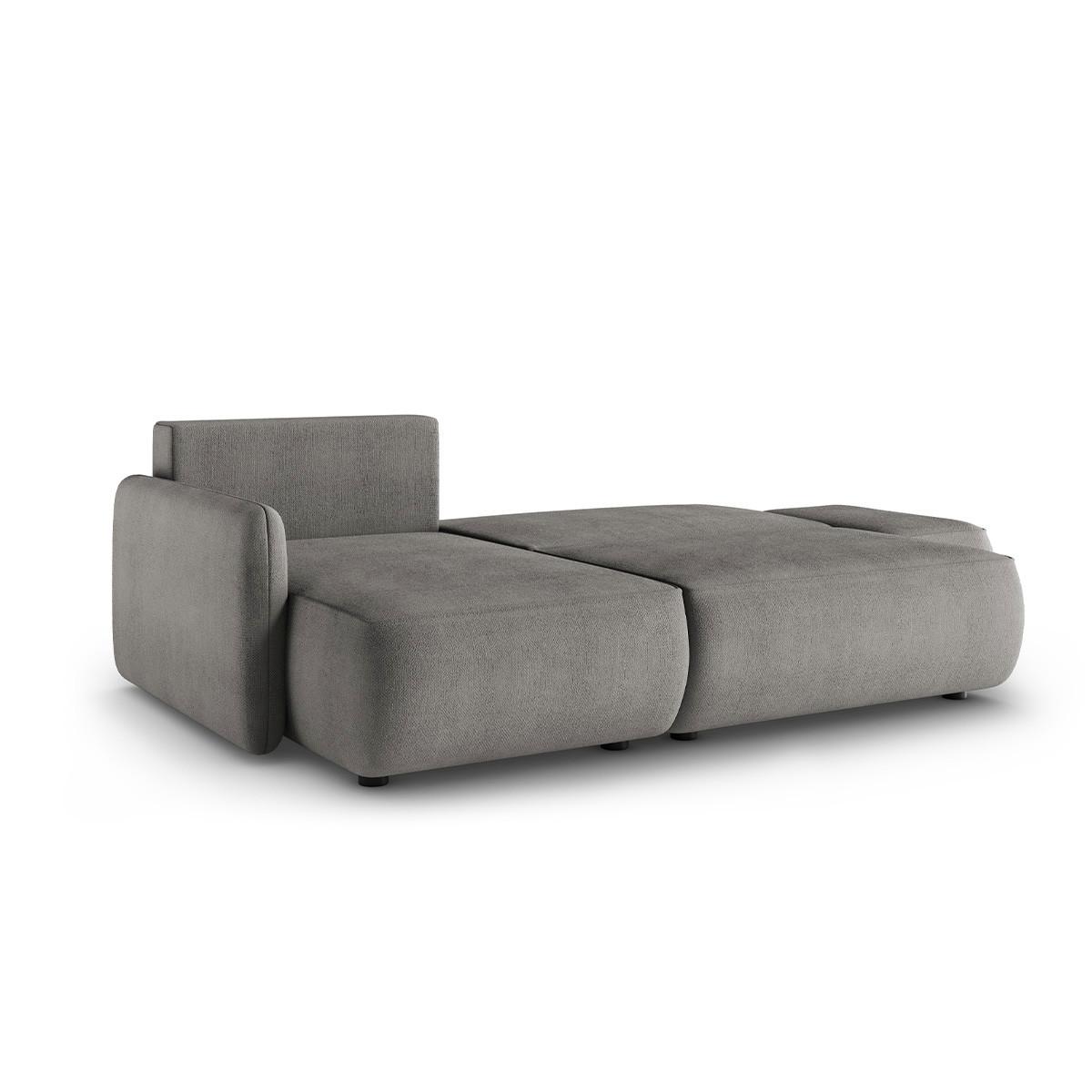 ECKSOFA Alessio 3 Sitzplätze Grau - Grau, Holz (229/148cm) - Petits-meubles