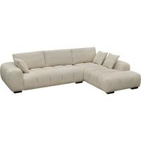 ECKSOFA - 3 places - beige beige - Beige, Textil (207/307cm) - Habitat Garten