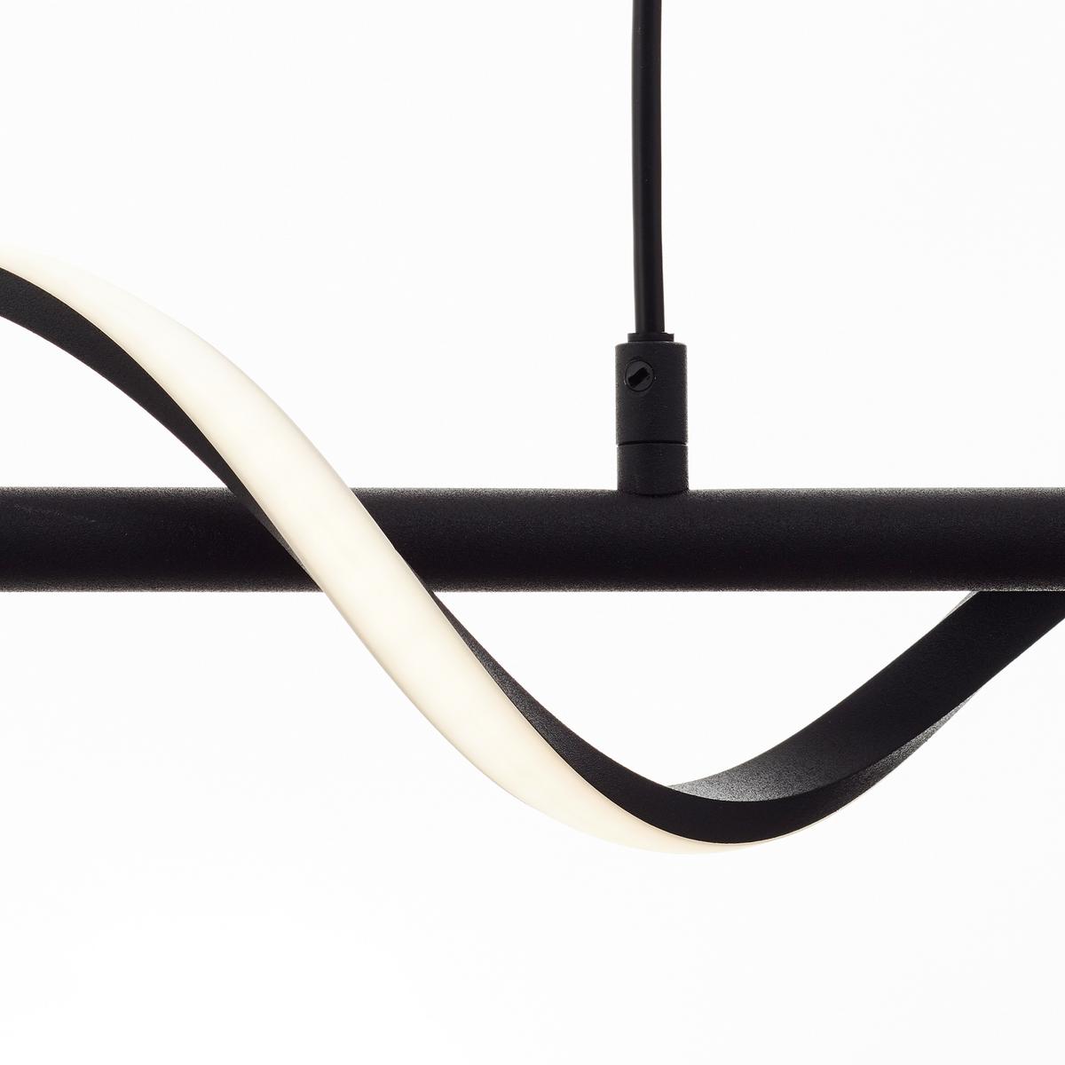 PENDELLEUCHTE Eunice G99271/76 - Schwarz, Metall (9.7/80/150cm) - Brilliant