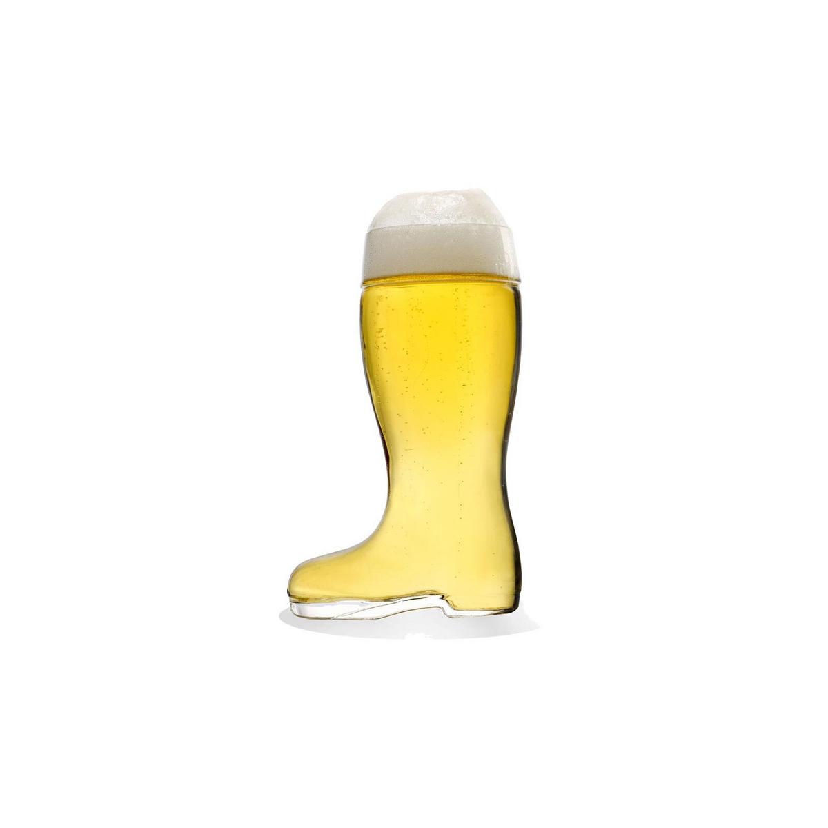BIERGLÄSER Stiefel transparent 250 ml 6er Set - Transparent, Glas (0.25L) - Stölzle Lausitz