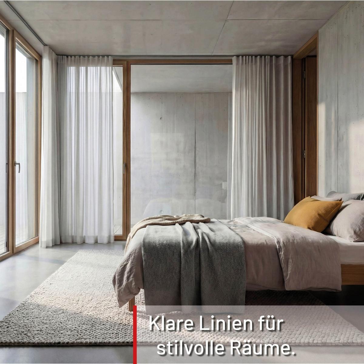 GARDINENSCHIENE auf Maß 1-lauf Deckenmontage Square 250cm - Silberfarben, Metall (250cm) - Deco-Raum