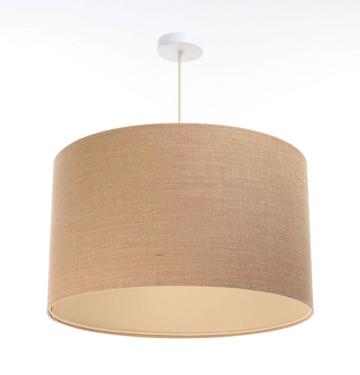 HÄNGELEUCHTE Beige 50/30 cm - Beige, Kunststoff (50/0.6/30cm) - ONZENO