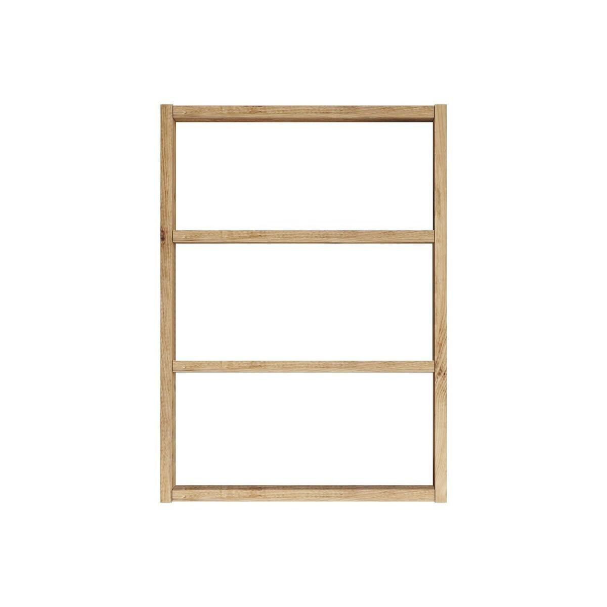 WANDREGAL mit 3 ablagen - emma 43,2/9/60 cm - Beige, Holzwerkstoff (9/60/43.2cm) - Calicosy