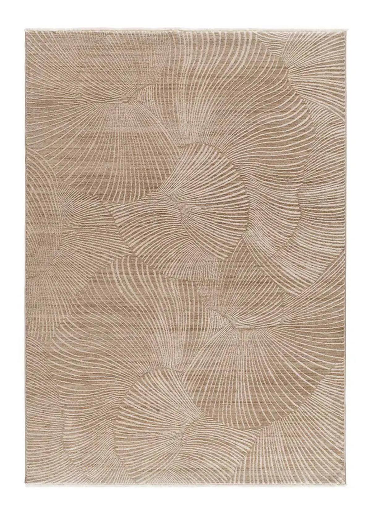 KURZFLORTEPPICH Beige Ona 120/160 cm - Beige, Textil (120/160cm) - Atticgo