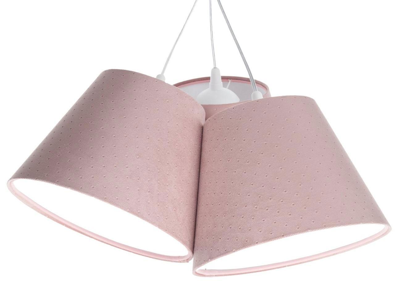 HÄNGELEUCHTE Rosa 26/19 cm - Pink, Kunststoff (26/0.8/19cm) - ONZENO