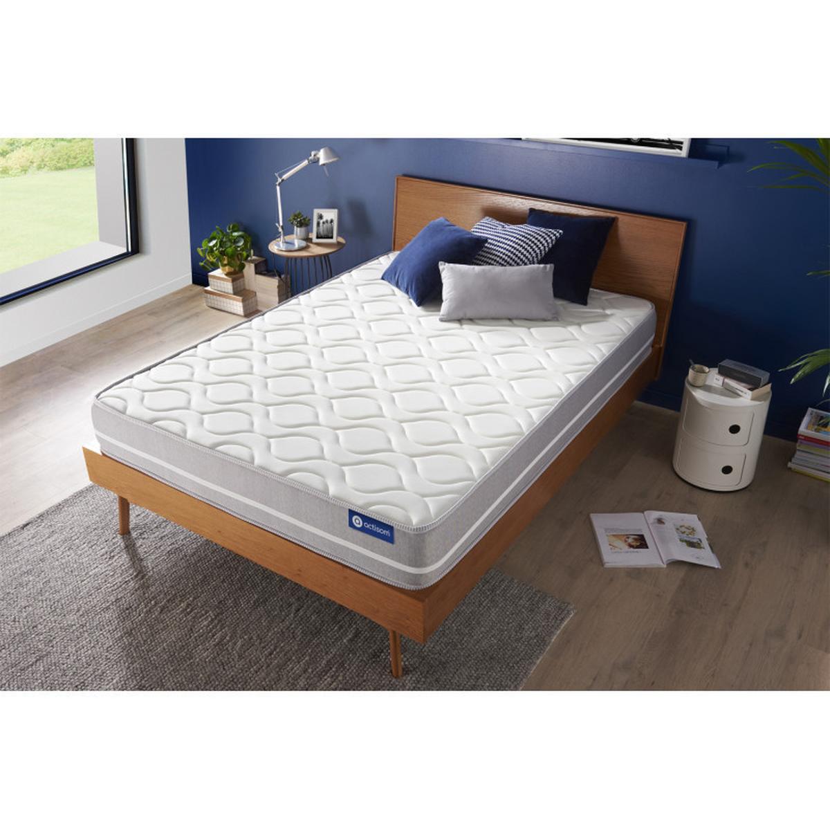 MATRATZE Actiflex touch Taschenfederkern 140 x 220 cm h1 - Weiß, Textil (140/220cm) - ACTISOM