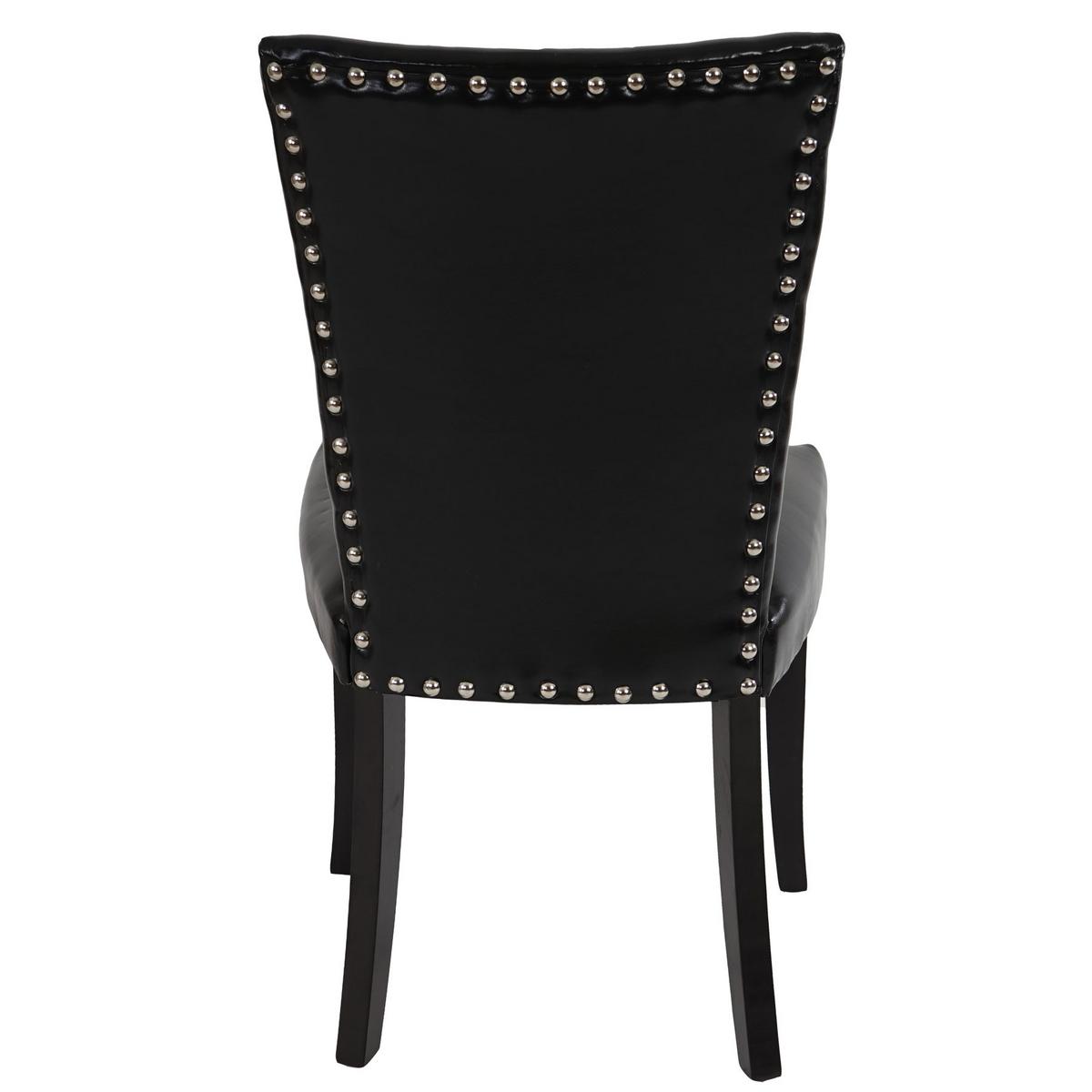 ESSZIMMERSTUHL Schwarz 6er-Set - Schwarz, Textil (50/93/62cm) - MCW