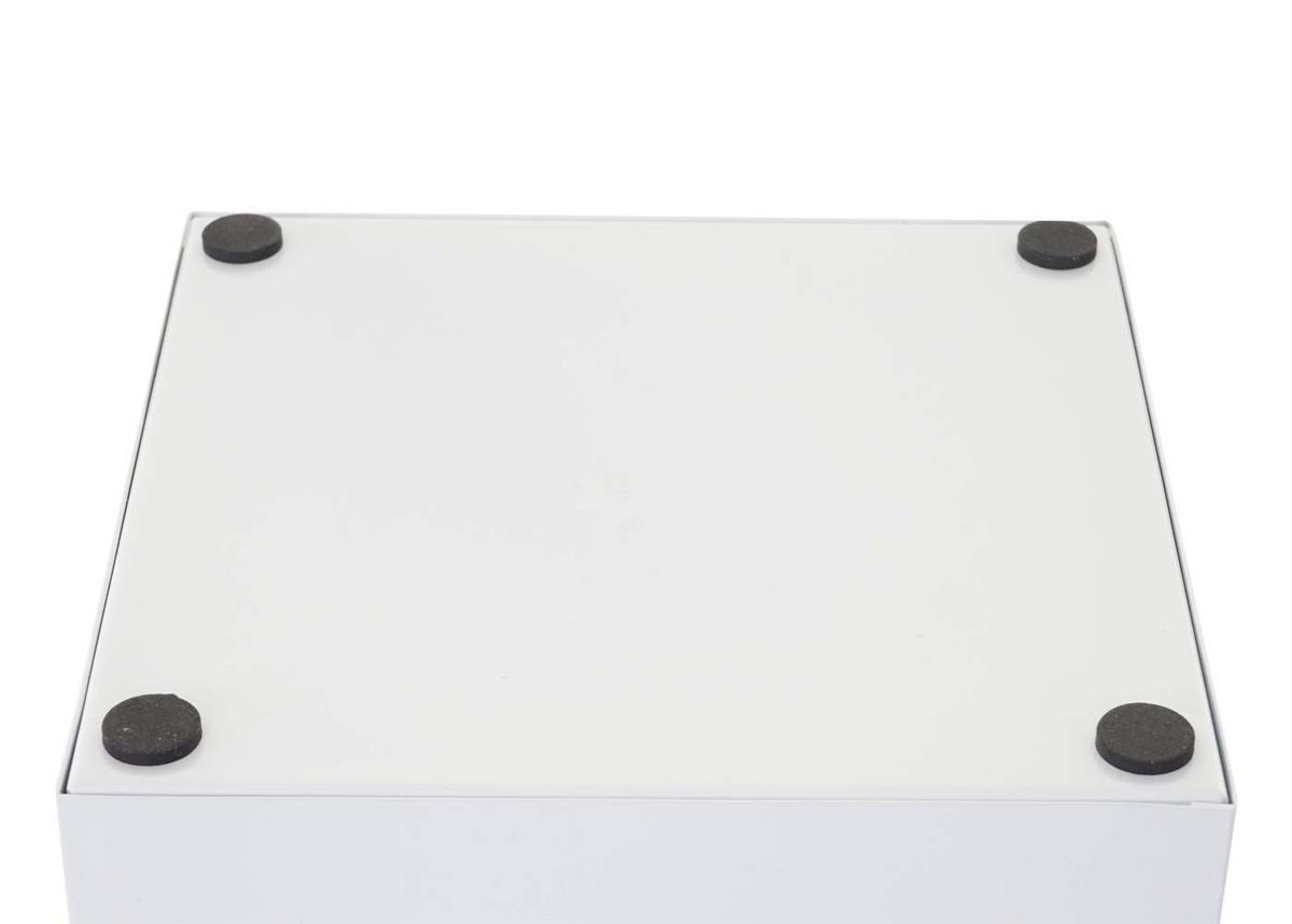 SCHIRMSTÄNDER SCHRIFT Weiß - Weiß, Metall (18/55/18cm) - MCW