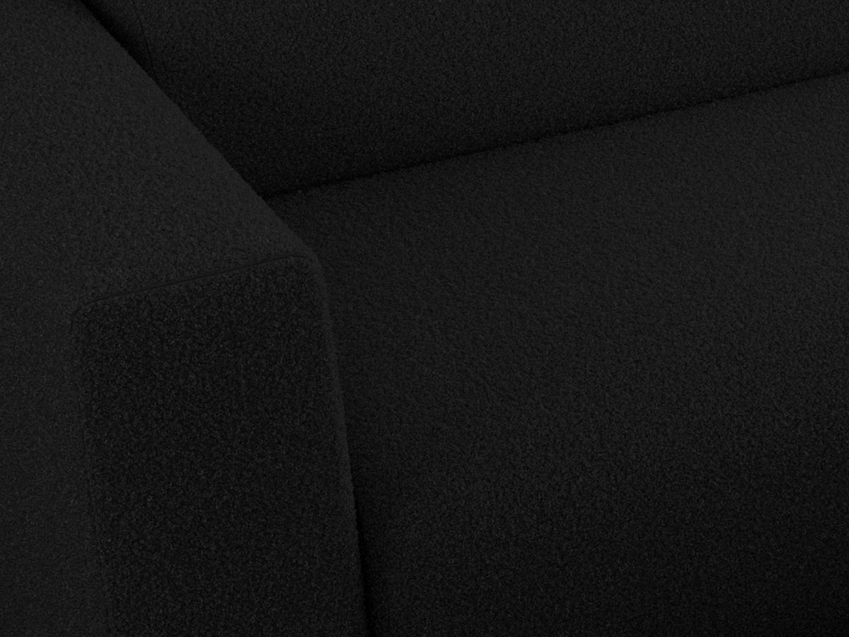 OFERTA WYCOFANA ECKSOFA PASADENA Schwarz Bouclé Rechts Seite - Schwarz, Kunststoff/Textil (288/180cm) - MKS