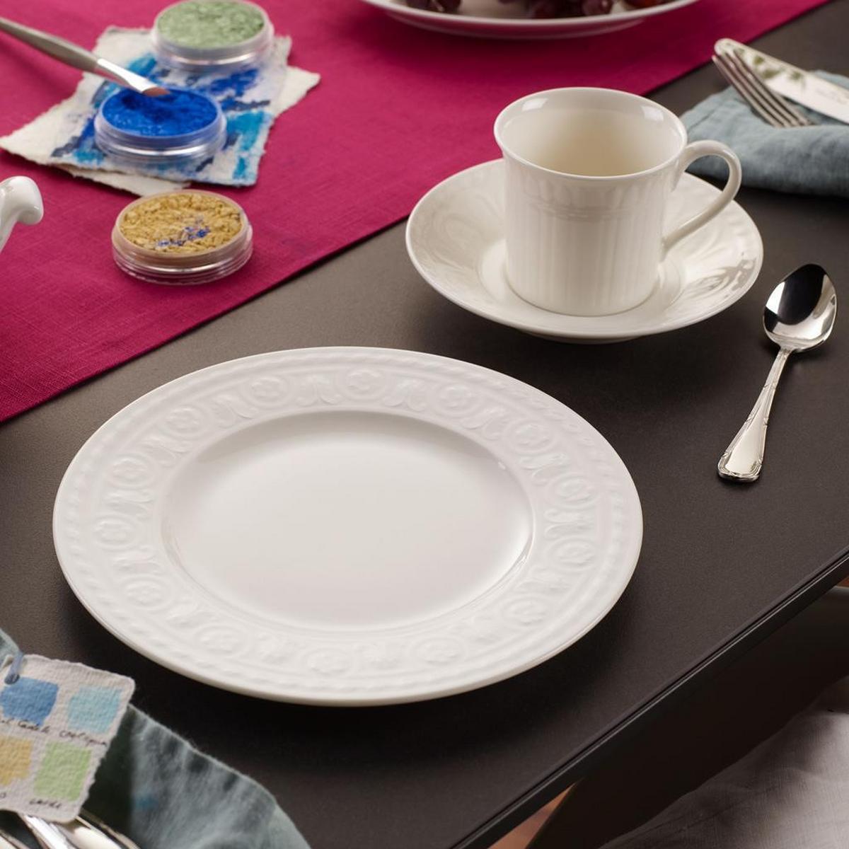 FRÜHSTÜCKSTELLER Cellini weiß ø 22 cm 6er Set - Weiß, Keramik (22cm) - Villeroy & Boch