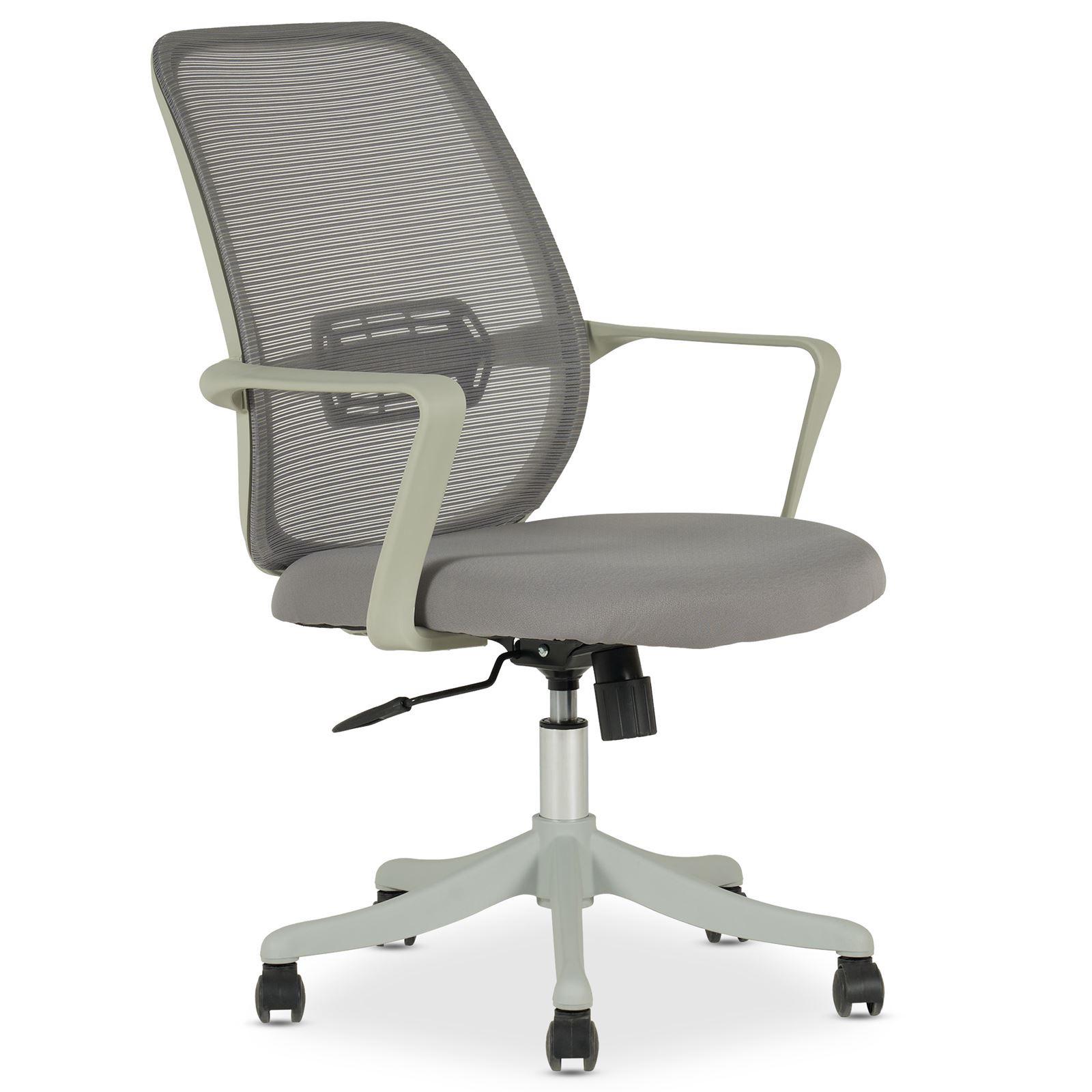 BÜRODREHSTUHL MOLLIS grau - Grau, Textil (63/98/63cm) - IDIMEX