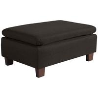 POLSTERHOCKER Kaylil Flachgewebe schoko - Mokka, Kunststoff (90/43/60cm) - 58aufmkessel