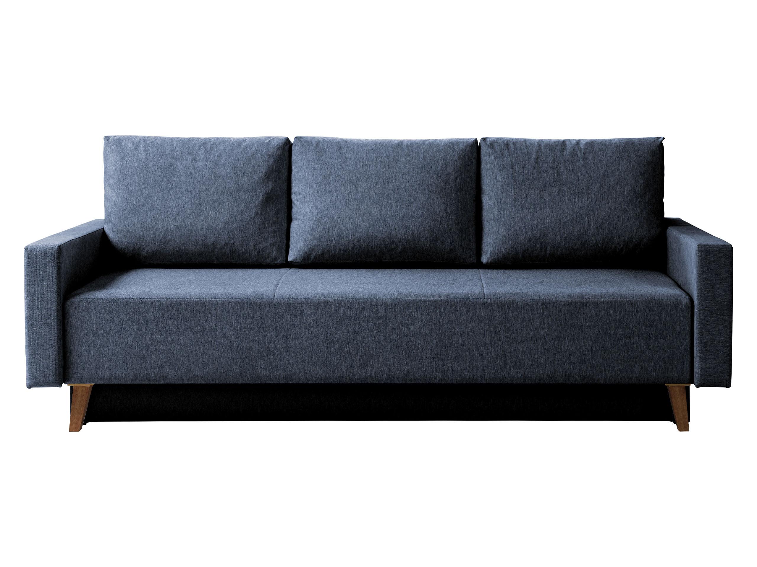 SCHLAFSOFA Oviedo - Blau, Holz/Kunststoff (215/86/95cm) - MIRJAN24