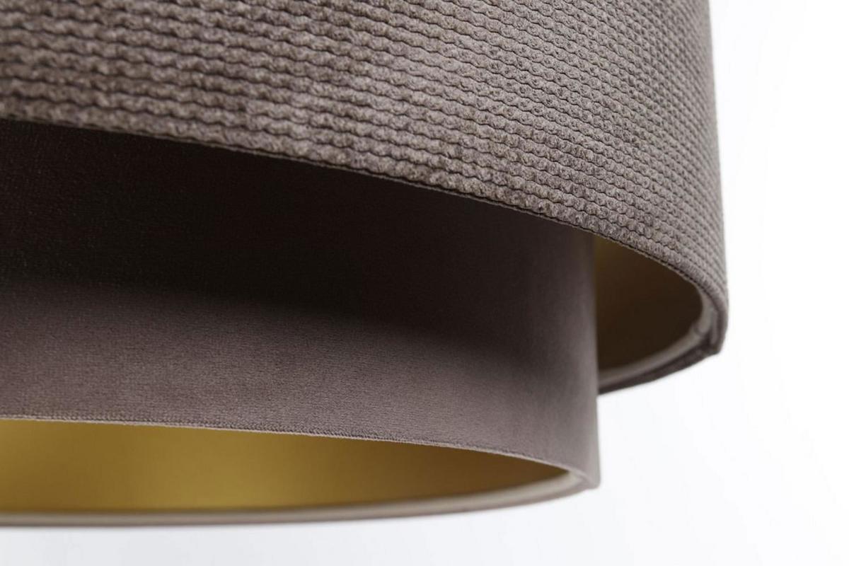 HÄNGELEUCHTE Gold 60/25 cm - Goldfarben, Kunststoff (60/1.9/25cm) - ONZENO