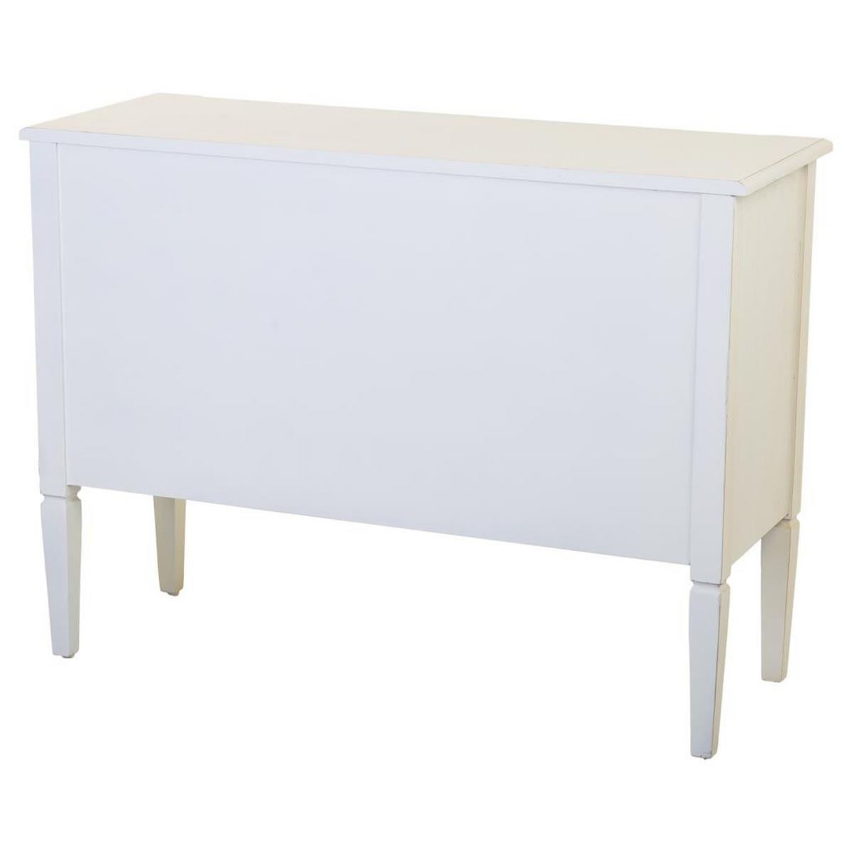ANRICHTE aus Holz 106x40x78 Cm - Weiß, Holz (106/40/78cm) - Wanderlust