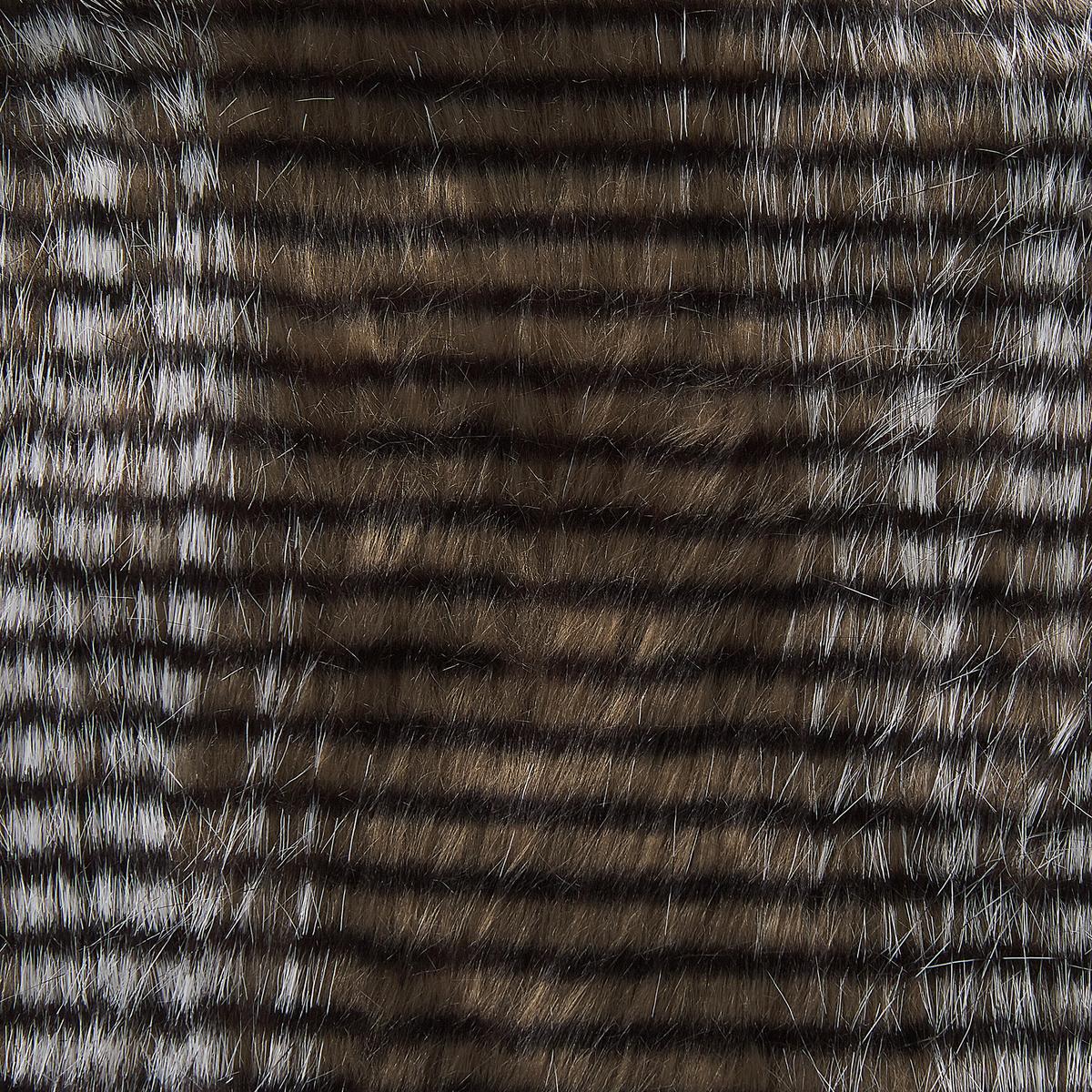 DECKE Dunkelbraun Asdad 150/200 cm - Dunkelbraun, Textil (150/200cm) - Beliani