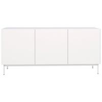 TV-BOARD Olio hoch WEISS 160 CM - Weiß, Holzwerkstoff/Metall (160/72/38.6cm) - Selsey