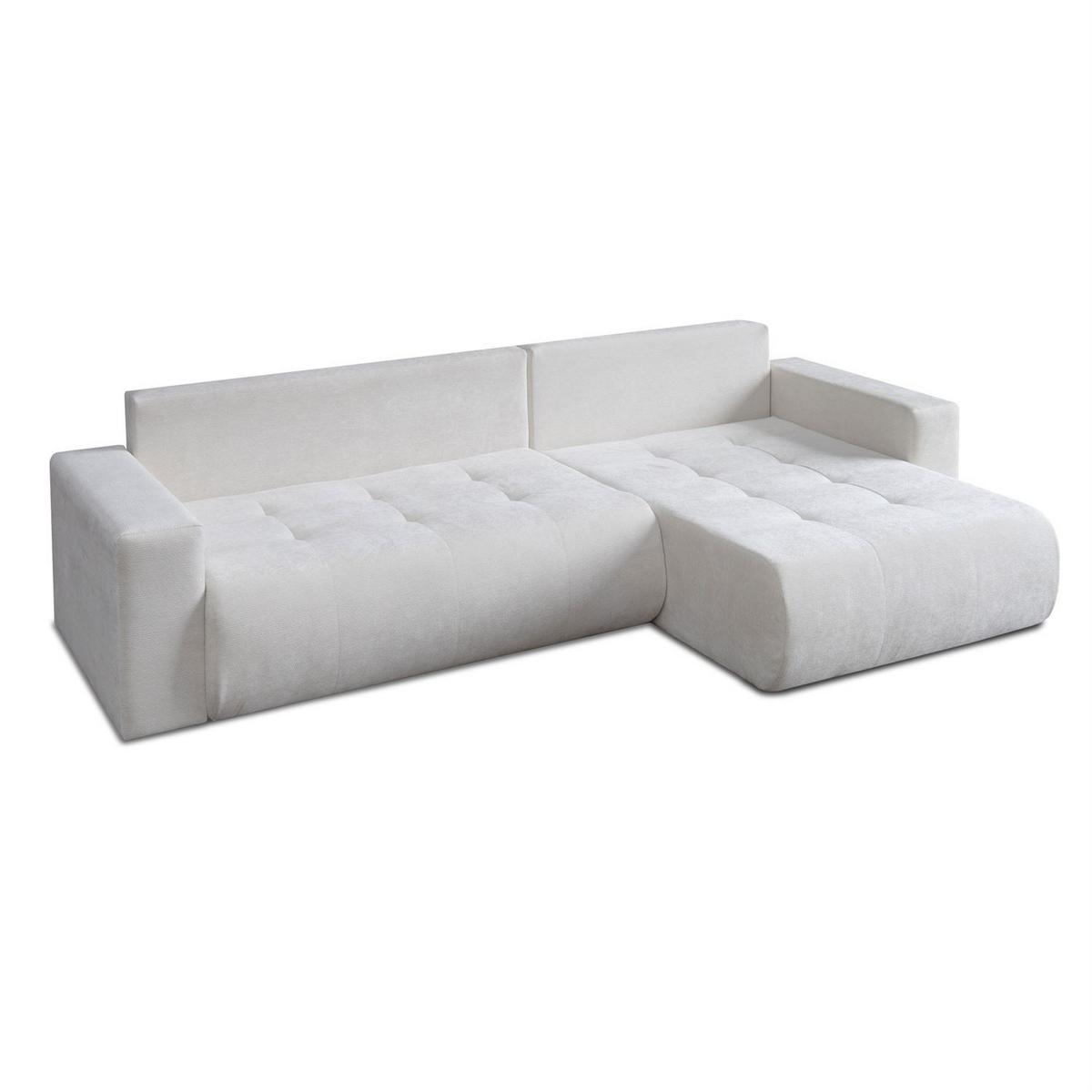 ECKSOFA CLOUD II XL mit Schlaffunktion Vibe 03 - Beige, Textil (280/152cm) - Lookway