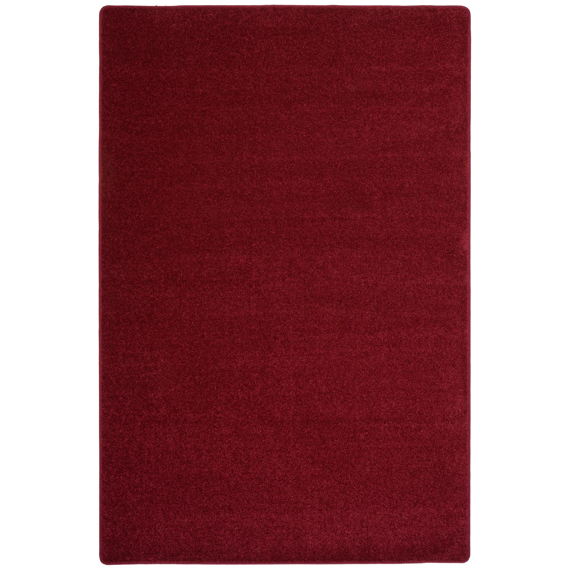 HOCHFLOR VELOURS TEPPICH MONA - Weinrot, Textil (160/200cm) - Snapstyle