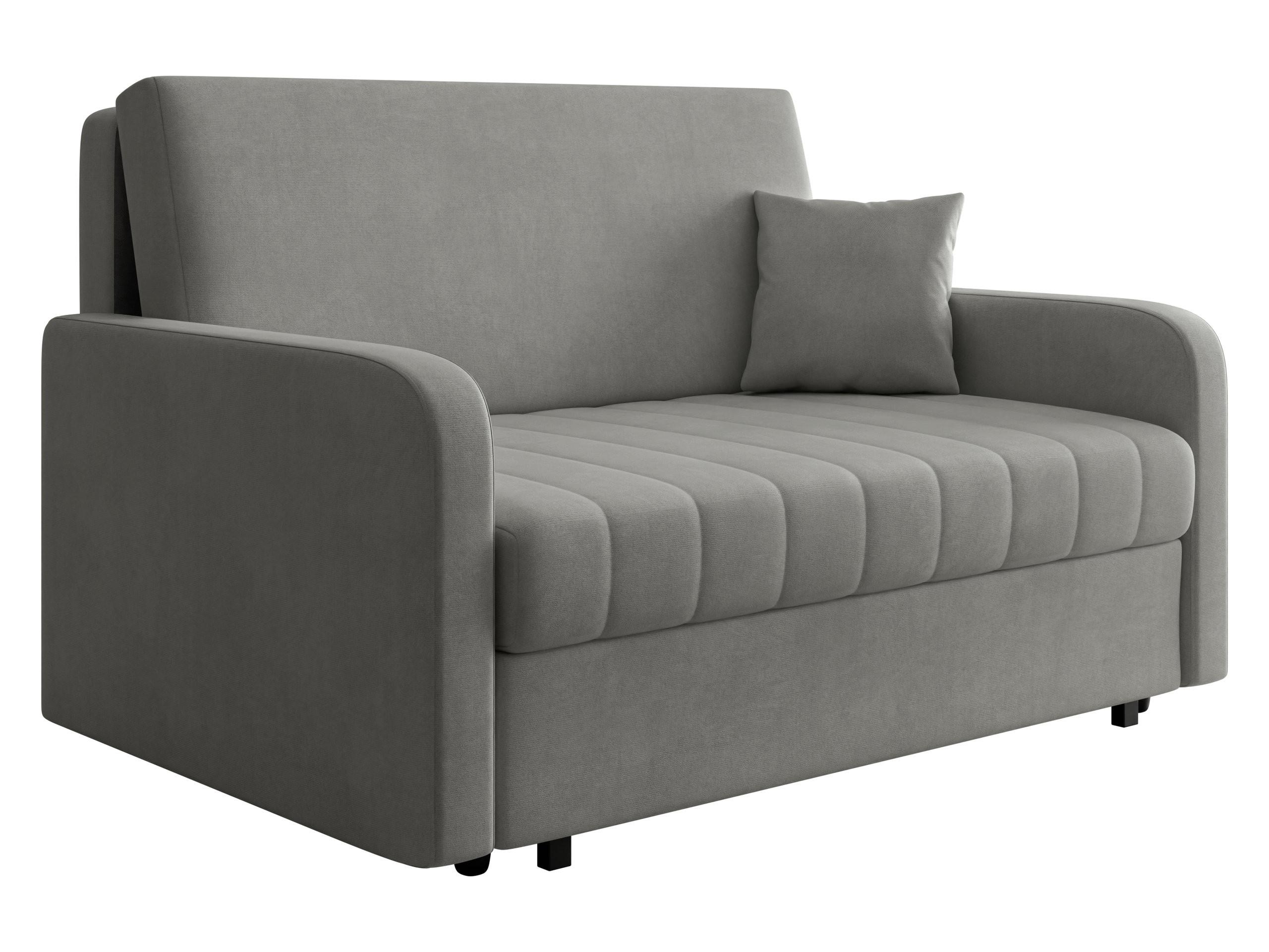 SCHLAFSOFA Viva Silk III - Schwarz/Grau, Holz/Textil (152/85/98cm) - MIRJAN24