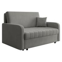 SCHLAFSOFA Viva Silk III - Schwarz/Grau, Holz/Textil (152/85/98cm) - MIRJAN24