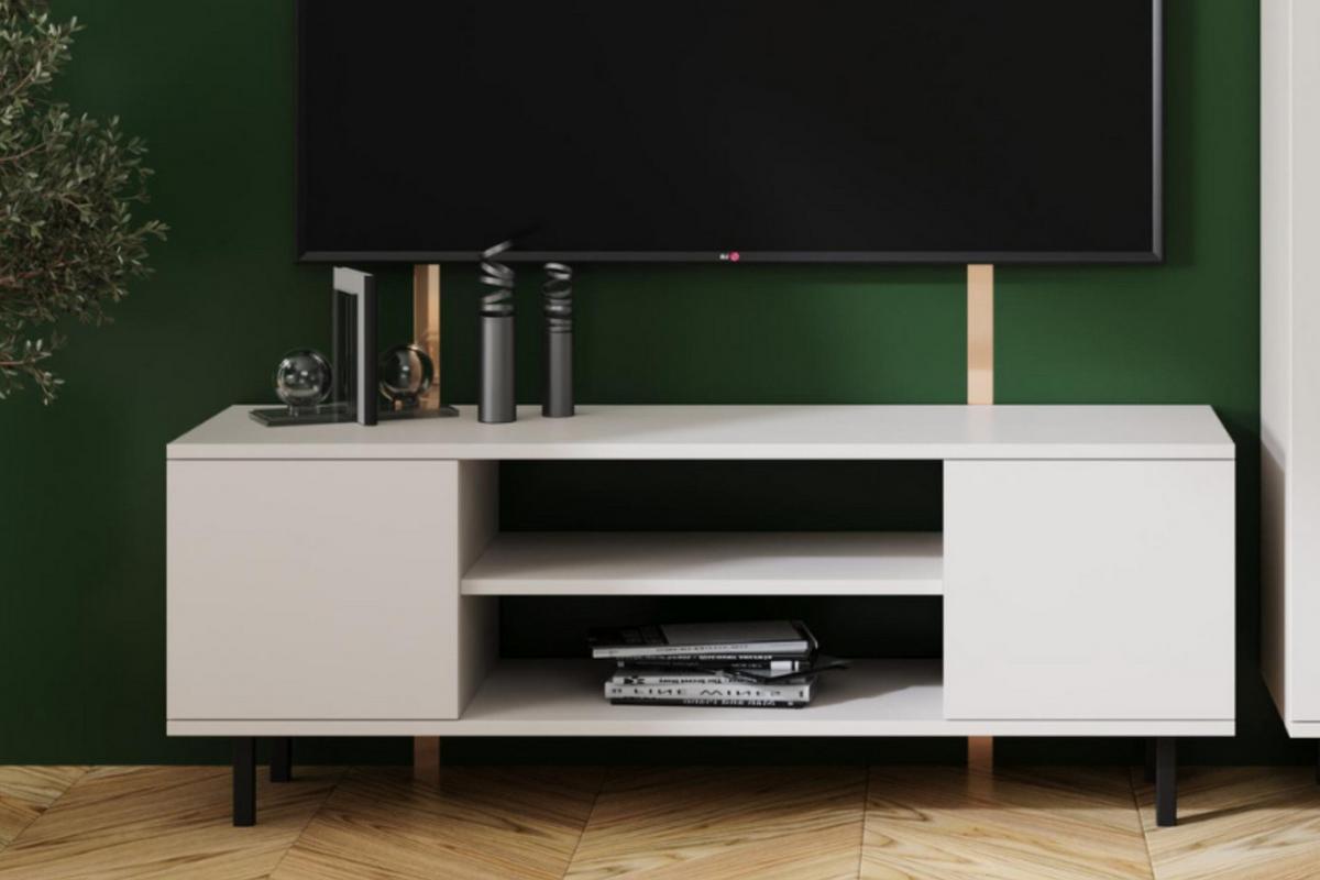 LOWBOARD Focus - Kaschmir, Holzwerkstoff (40/48/135cm) - RAUMHIRSCH FURNITURE
